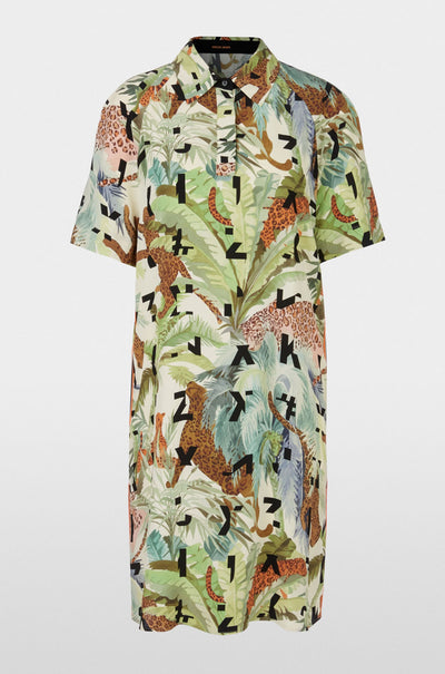 Marc Cain - Rethink Together Viscose Polo Dress