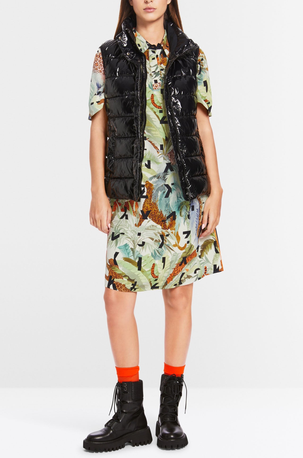 Marc Cain - Rethink Together Viscose Polo Dress