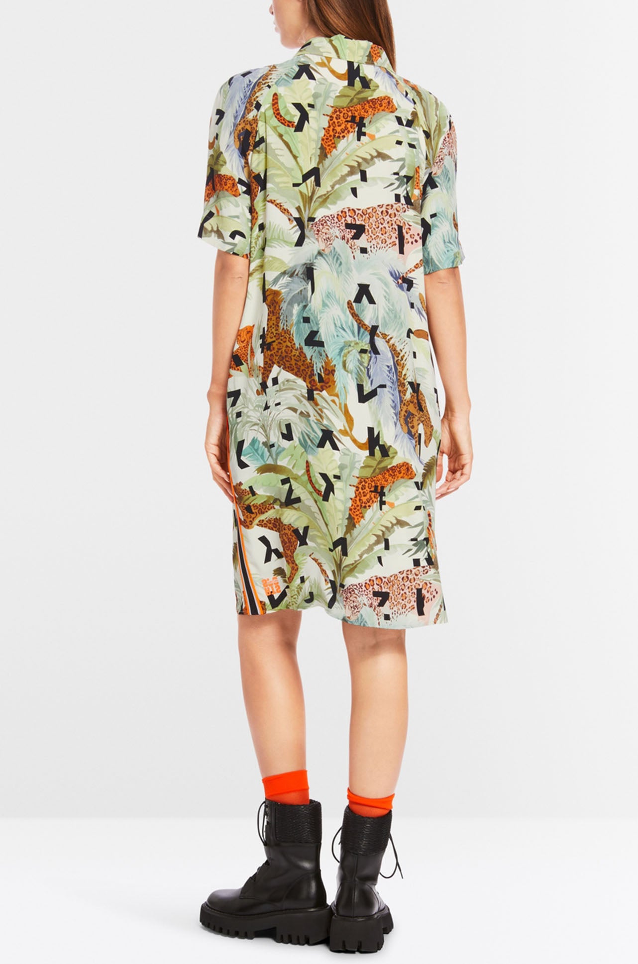 Marc Cain - Rethink Together Viscose Polo Dress