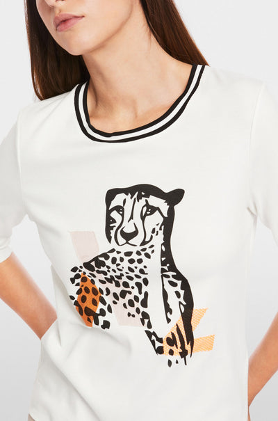 Marc Cain - T-shirt with Front Print