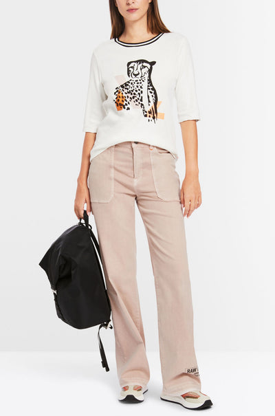 Marc Cain - T-shirt with Front Print