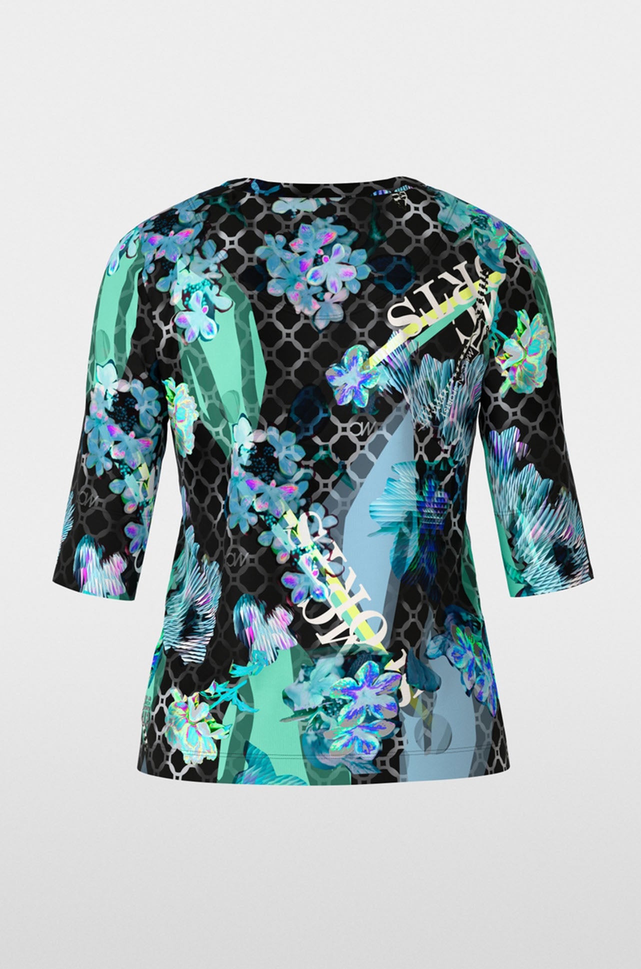 Marc Cain - T-shirt with All-Over Print