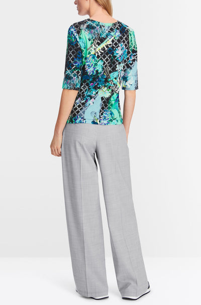 Marc Cain - T-shirt with All-Over Print