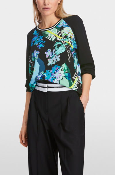 Marc Cain - Blouse in Material Mix