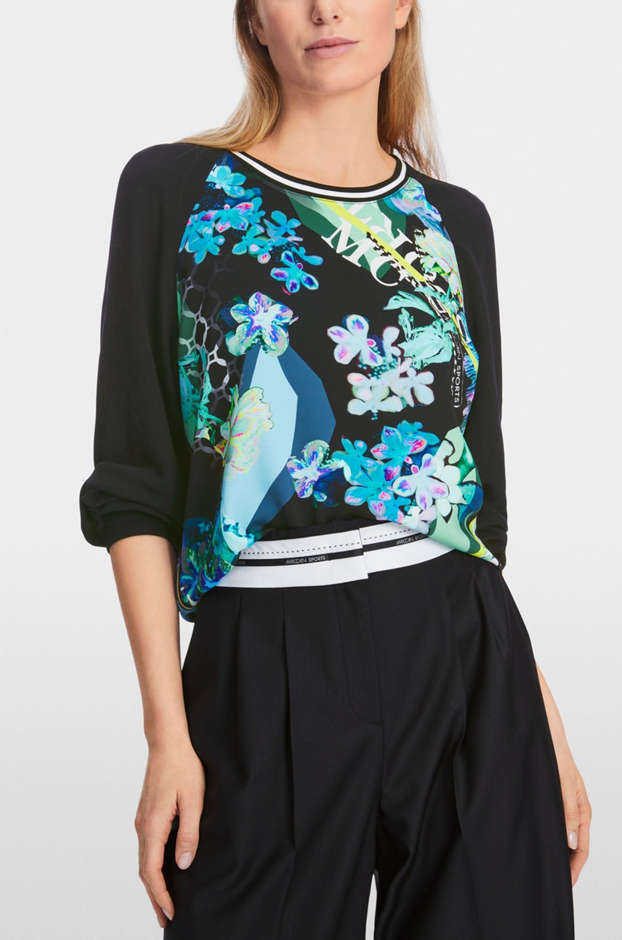 Marc Cain - Blouse in Material Mix