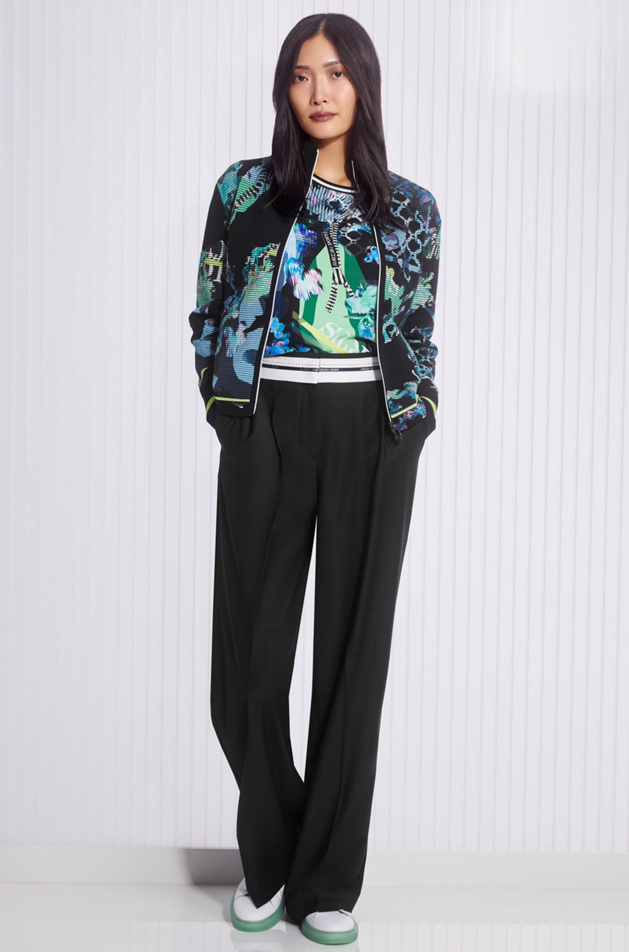 Marc Cain - Blouse in Material Mix