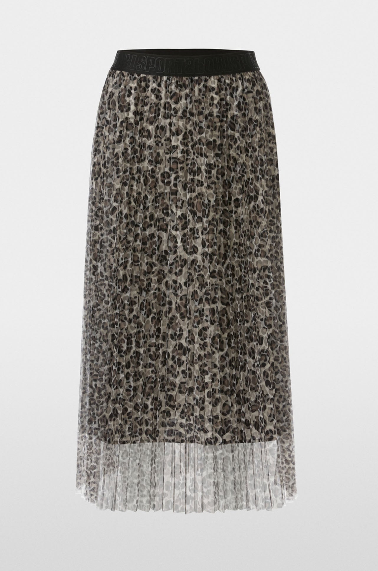 Marc Cain - Tulle Skirt with Leo Print