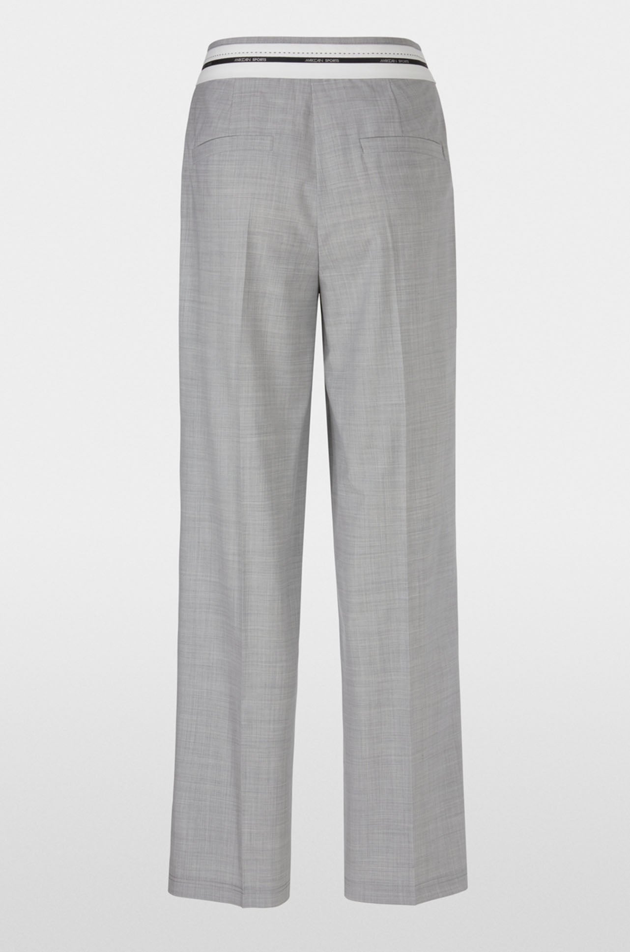 Marc Cain - Wichita High Waist Pants in Silver Grey