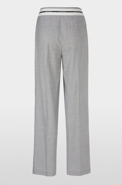 Marc Cain - Wichita High Waist Pants in Silver Grey