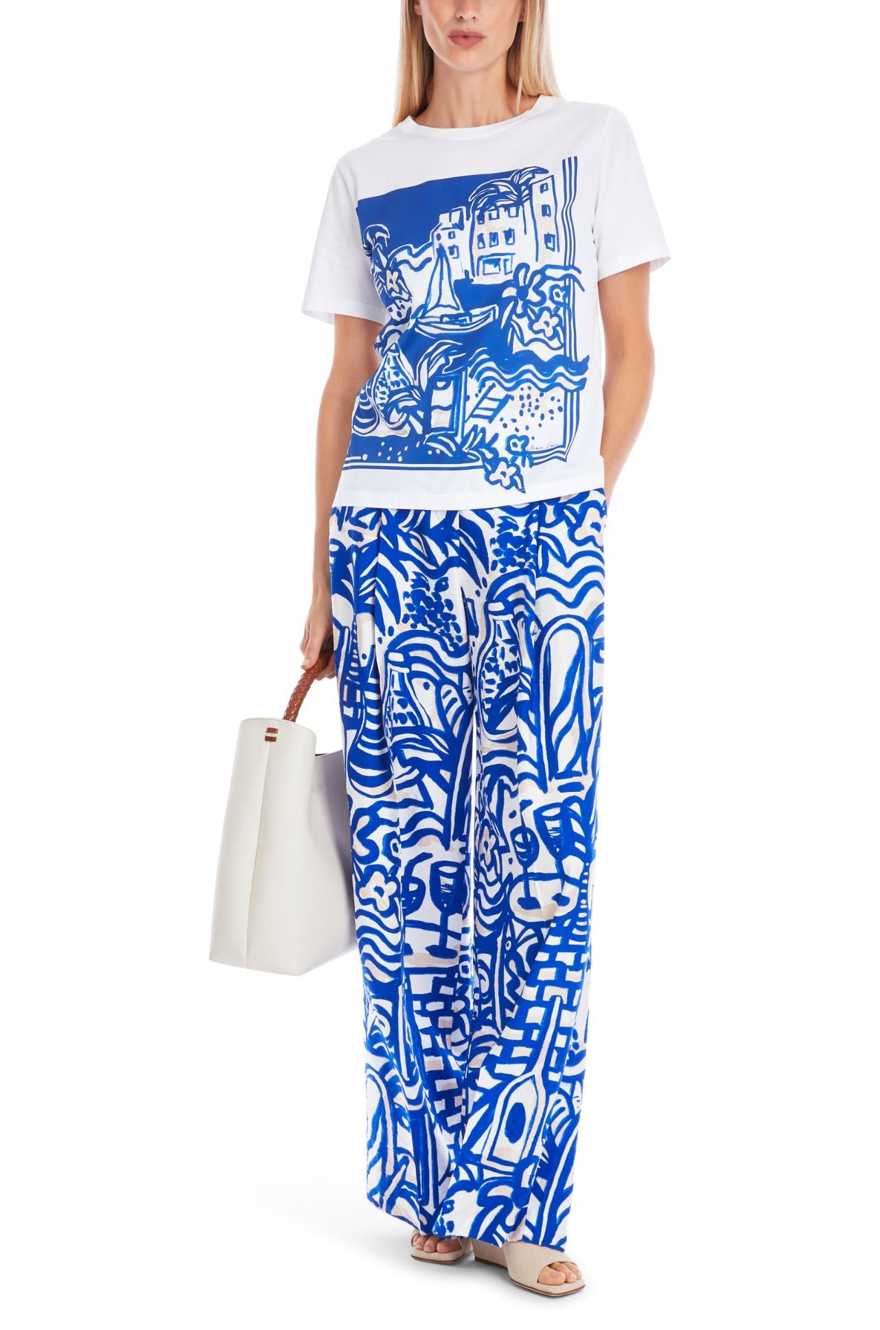 Marc Cain - Rethink Together Printed T Shirt