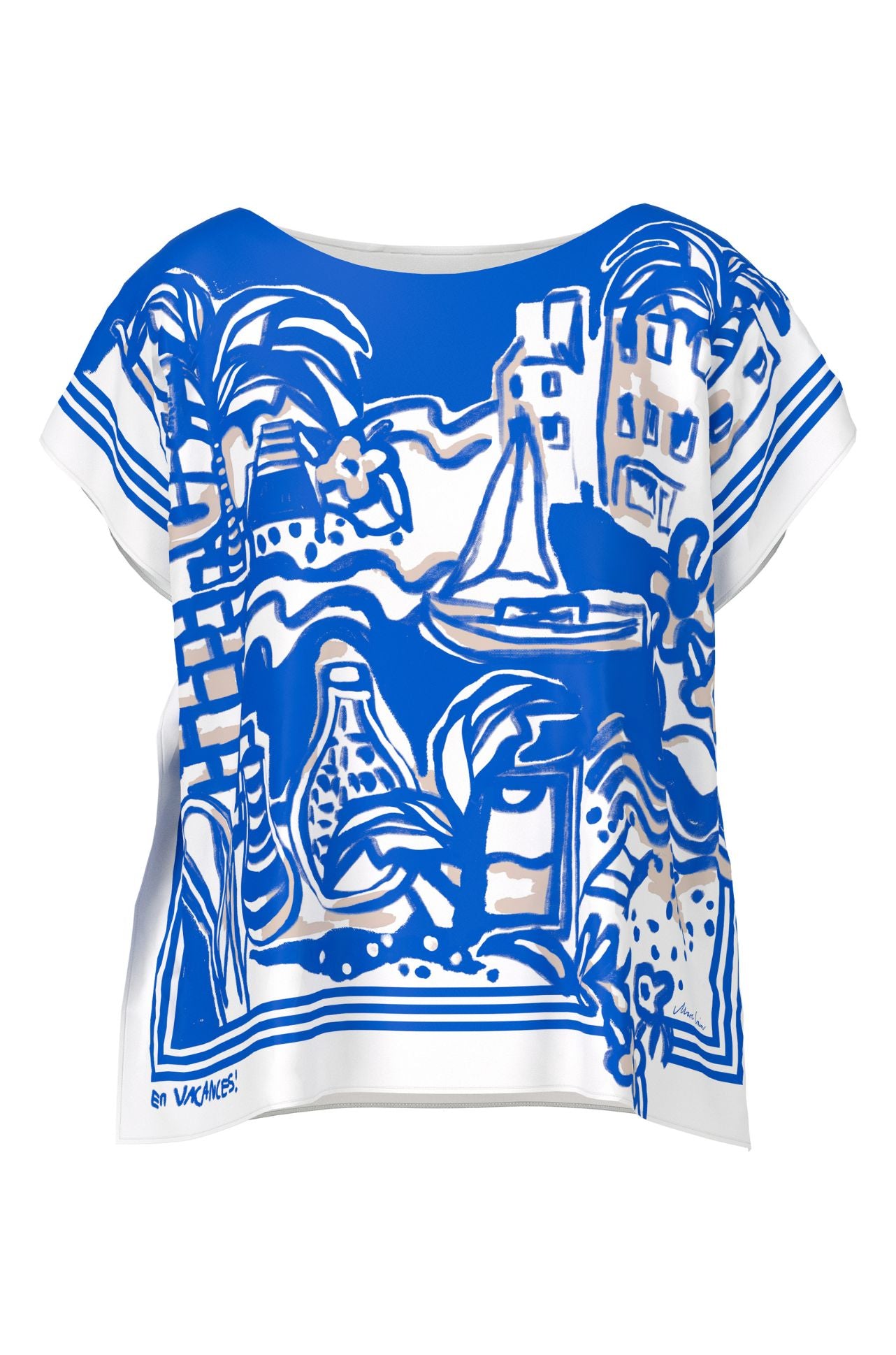 Marc Cain - Elegant Slip Blouse