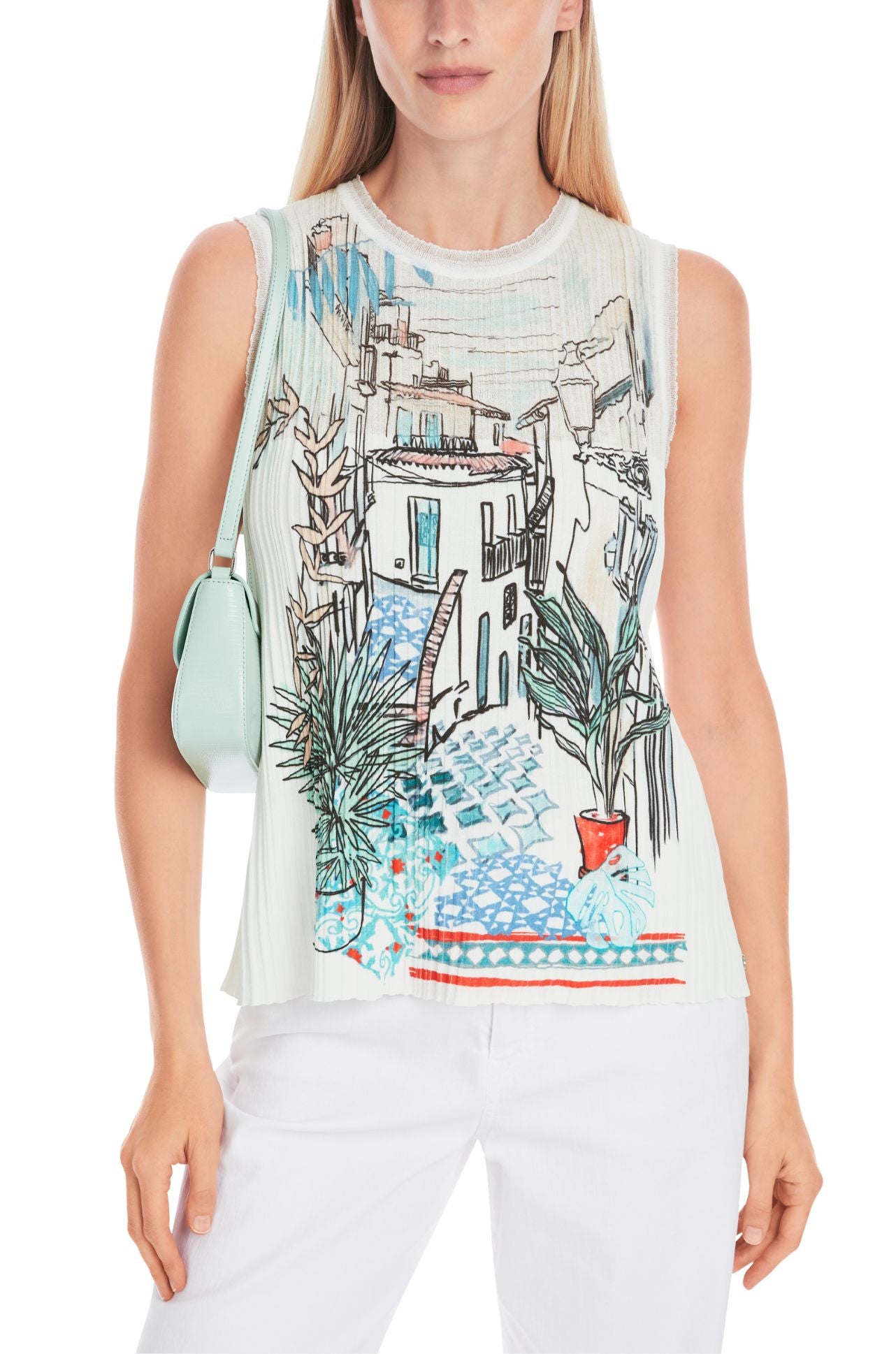 Marc Cain - Knitted in Germany Top with Print