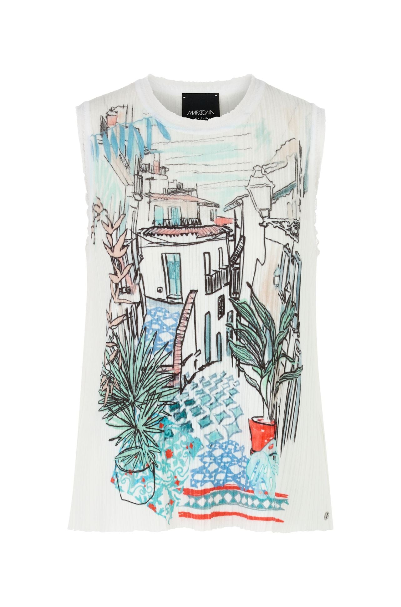 Marc Cain - Knitted in Germany Top with Print
