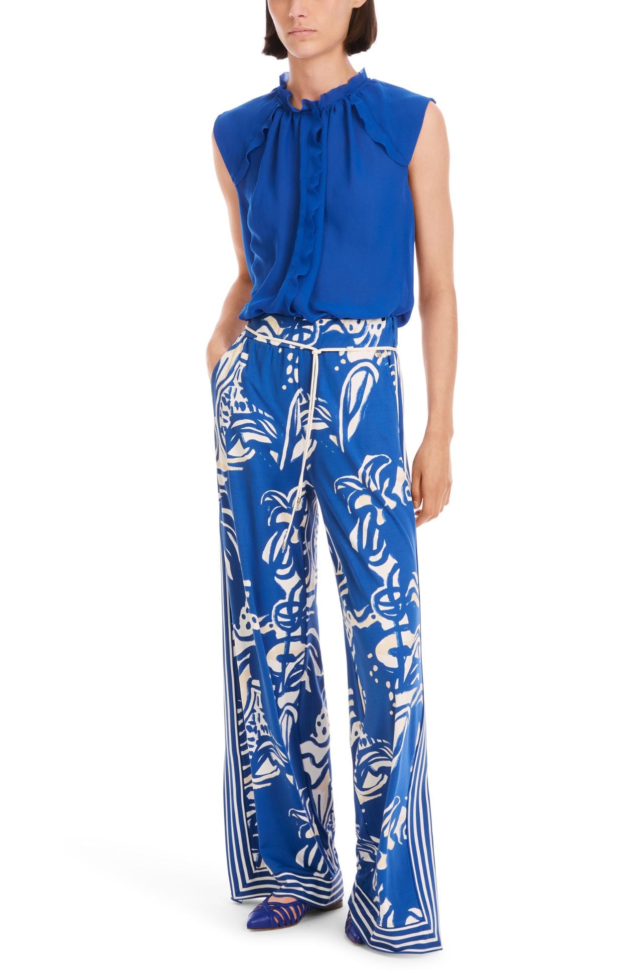 Marc Cain - Wedi Printed Trousers