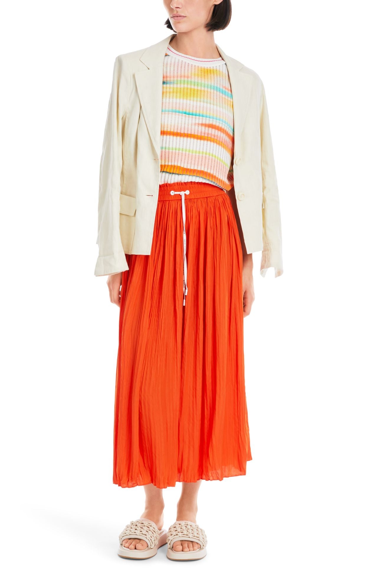 Marc Cain - Rethink Together Pleated Skirt