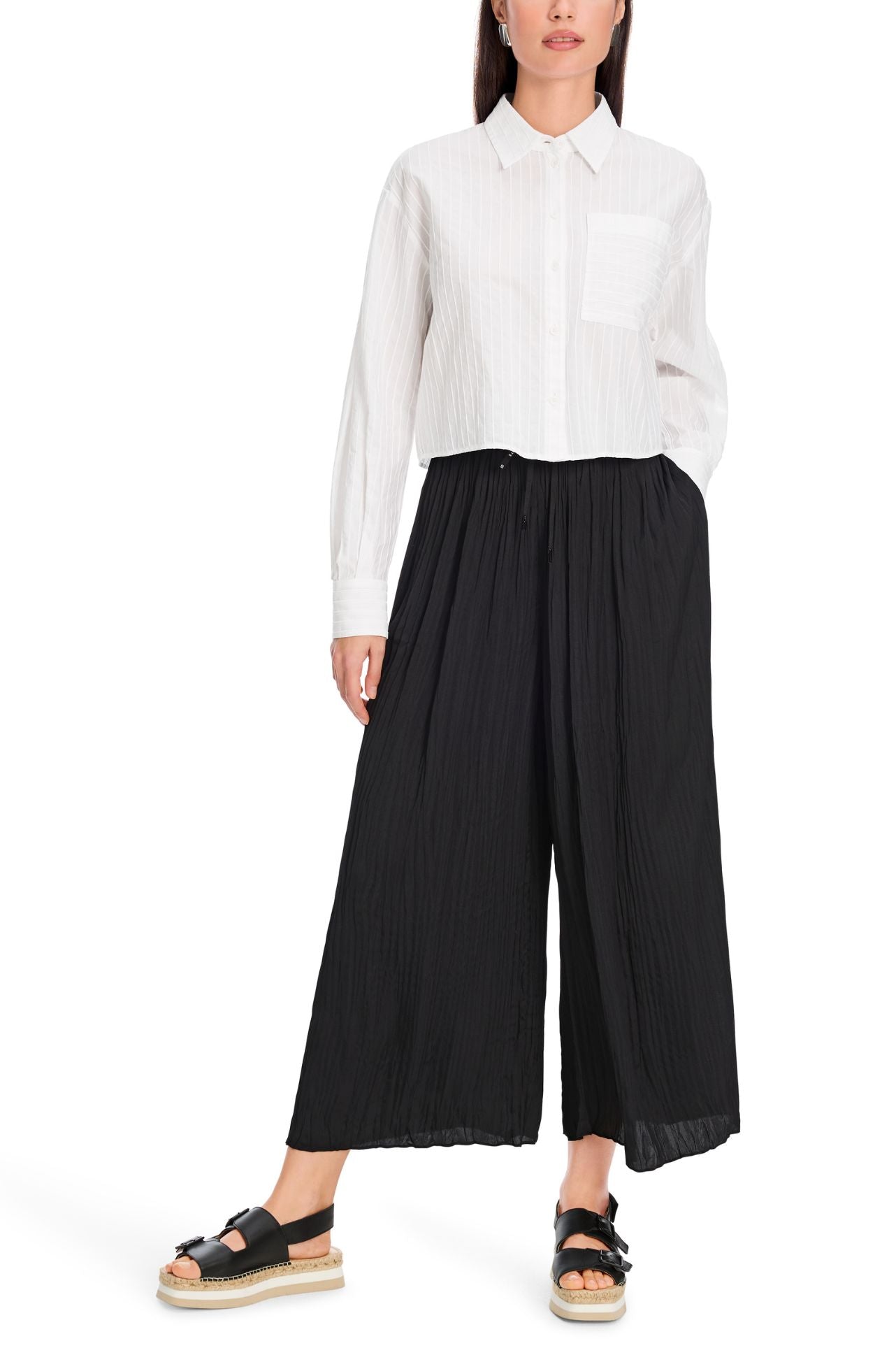 Marc Cain - Wolin Rethink Together Pleated Trousers