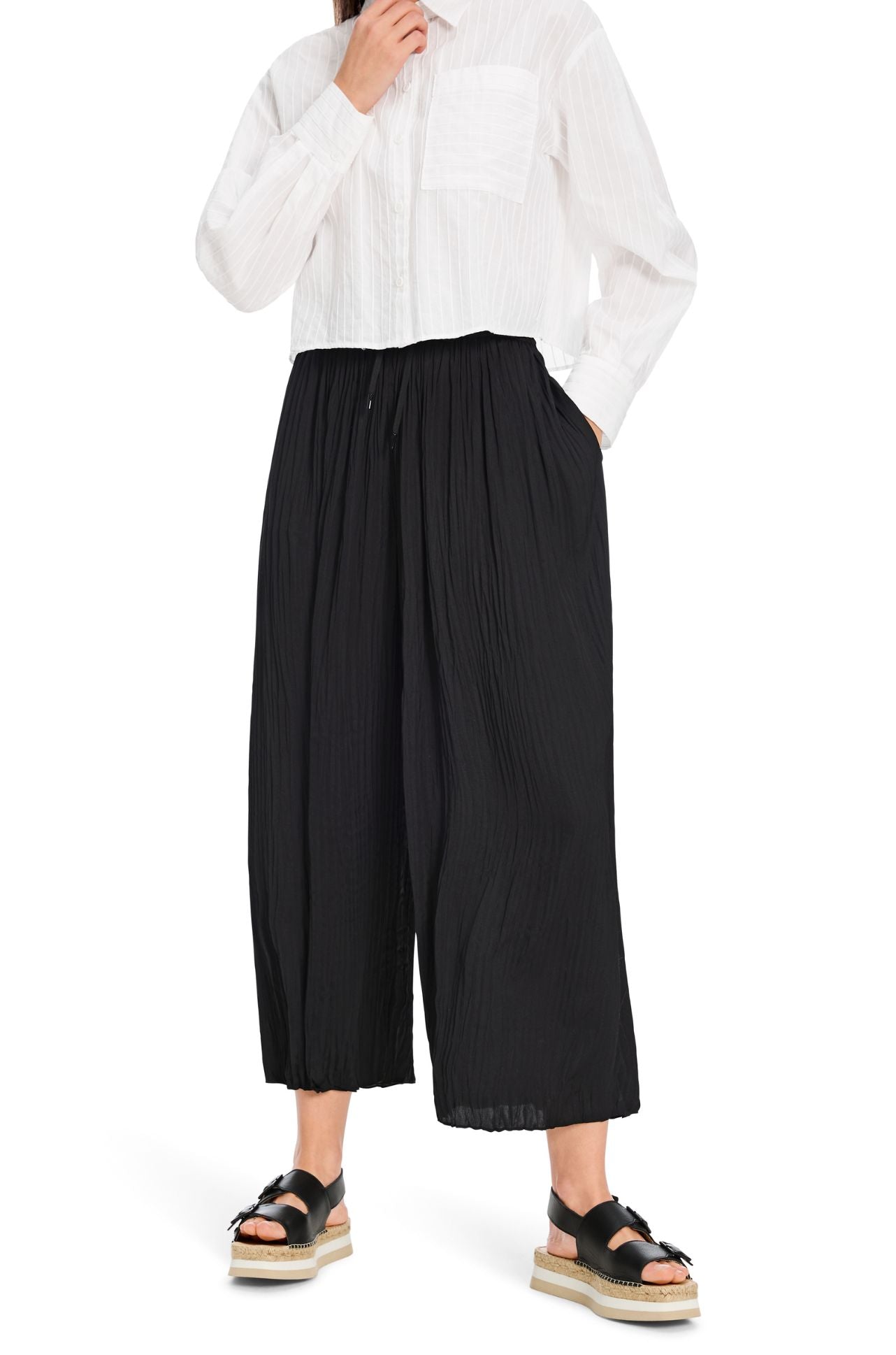 Marc Cain - Wolin Rethink Together Pleated Trousers