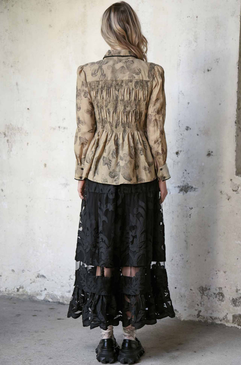 Trelise Cooper - Leaf It To Me Youre In Tuck Skirt