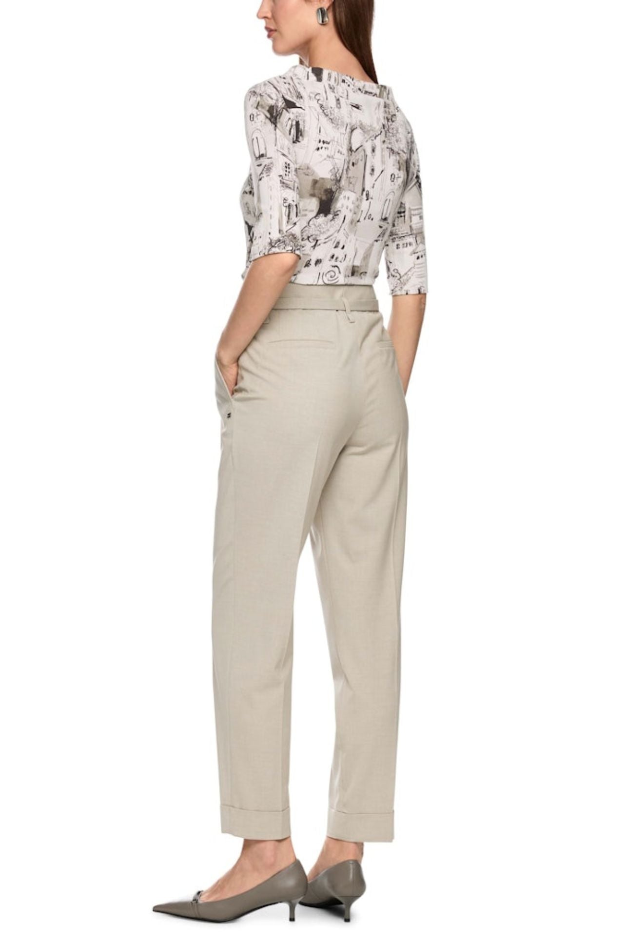 Marc Cain - Shirt with City Motif