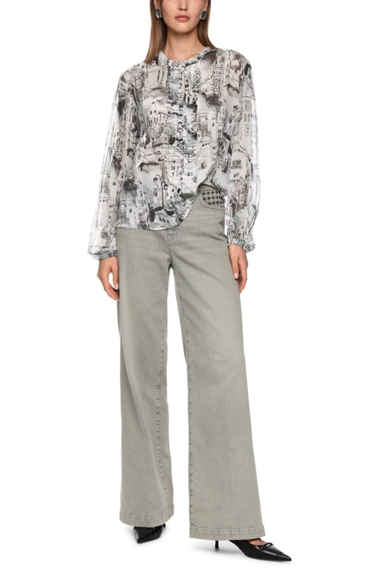 Marc Cain - City Blouse made from recycled material