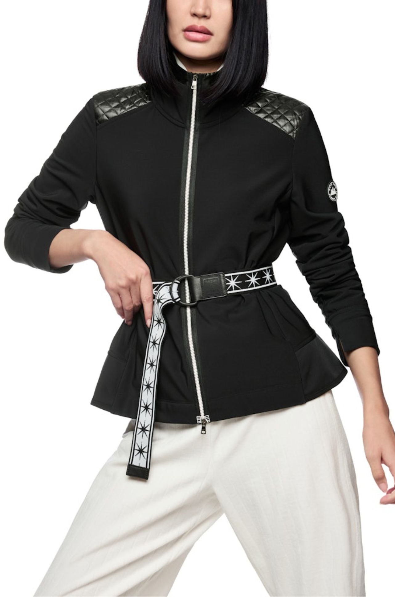 Marc Cain - FittedJacket with Patent Details