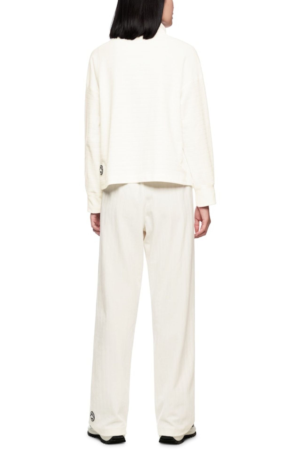 Marc Cain - Chenille Sweater with Drawstring Neck
