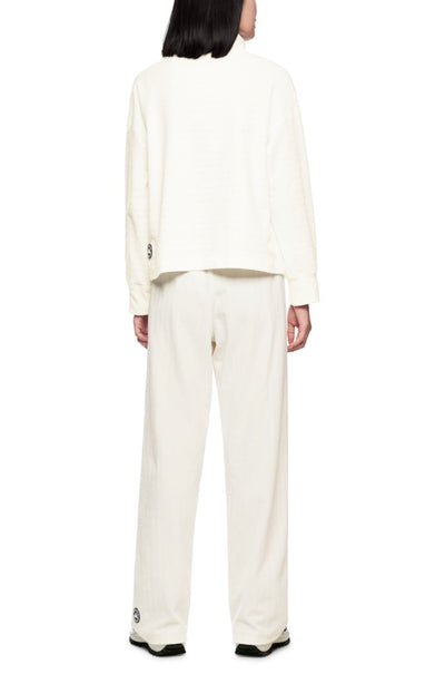 Marc Cain - Chenille Sweater with Drawstring Neck