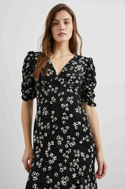 Rails - Zariah Midi Dress in Noir Floral