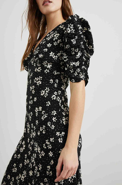 Rails - Zariah Midi Dress in Noir Floral