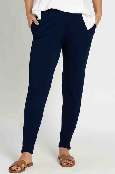 Mela Purdie - Zip Stiletto Pant in Denim