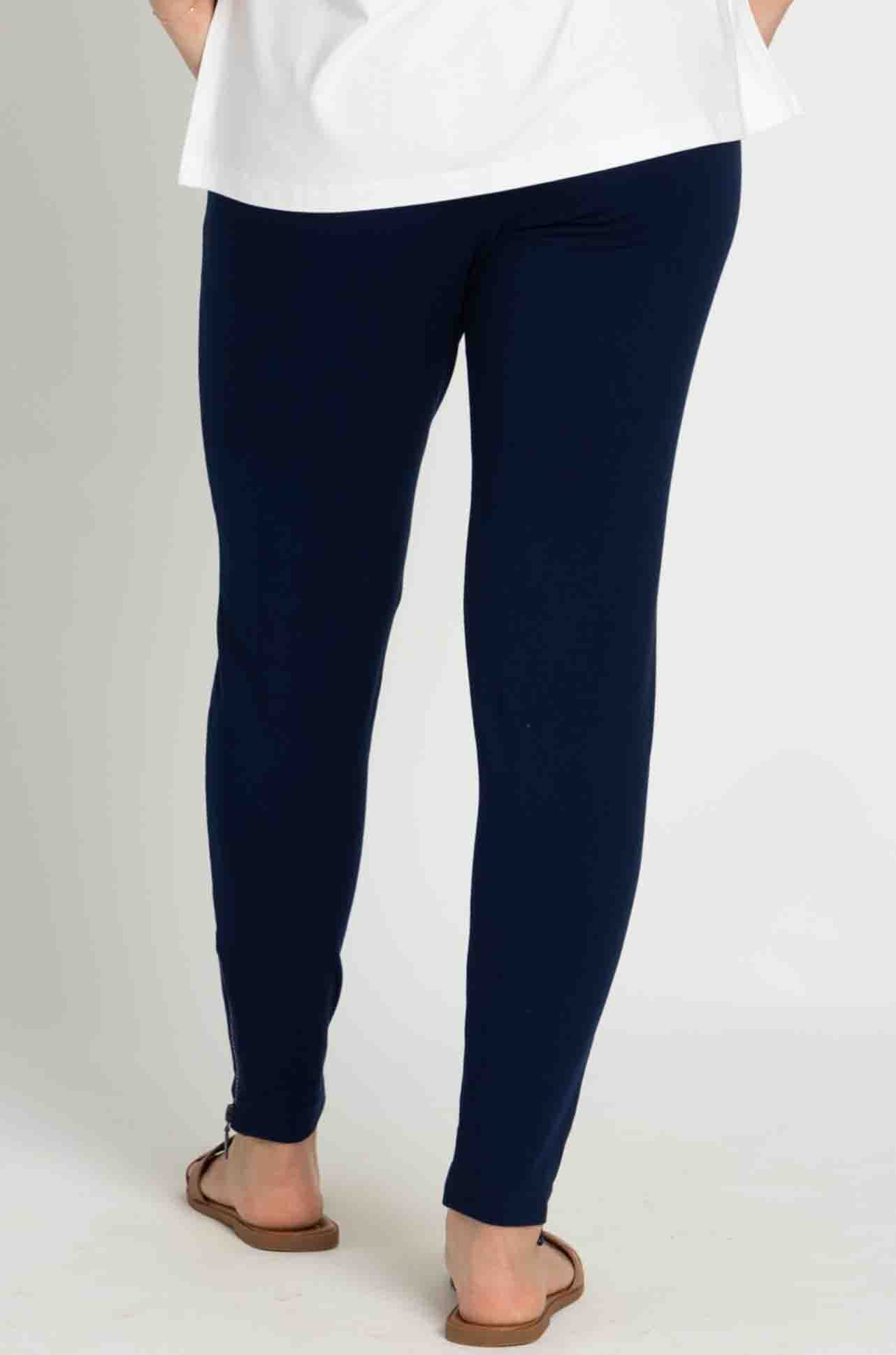 Mela Purdie - Zip Stiletto Pant in Denim