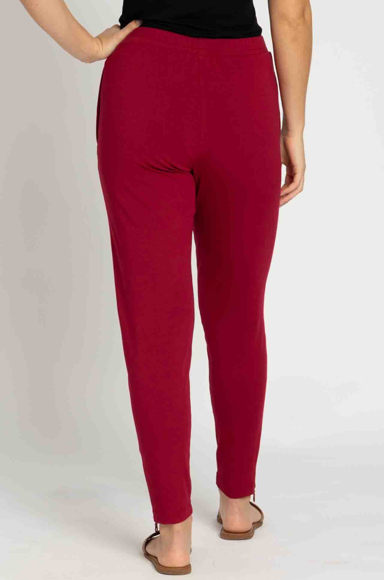 Mela Purdie - Zip Stiletto Pant in Chilli