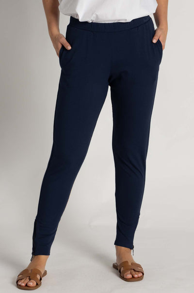 Mela Purdie - Zip Stiletto Pant in Sapphire