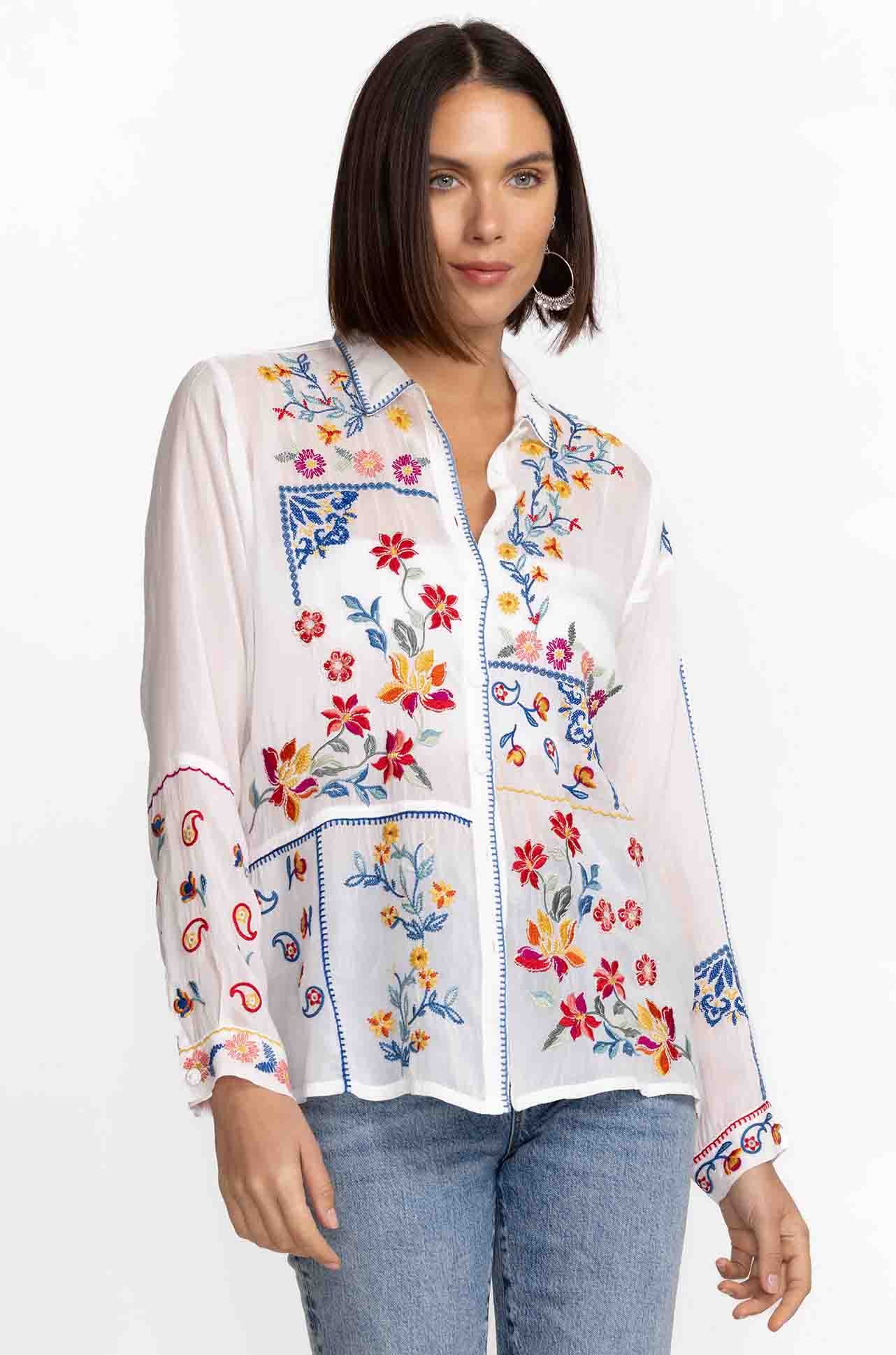 Johnny Was - Zodea Almeria Blouse