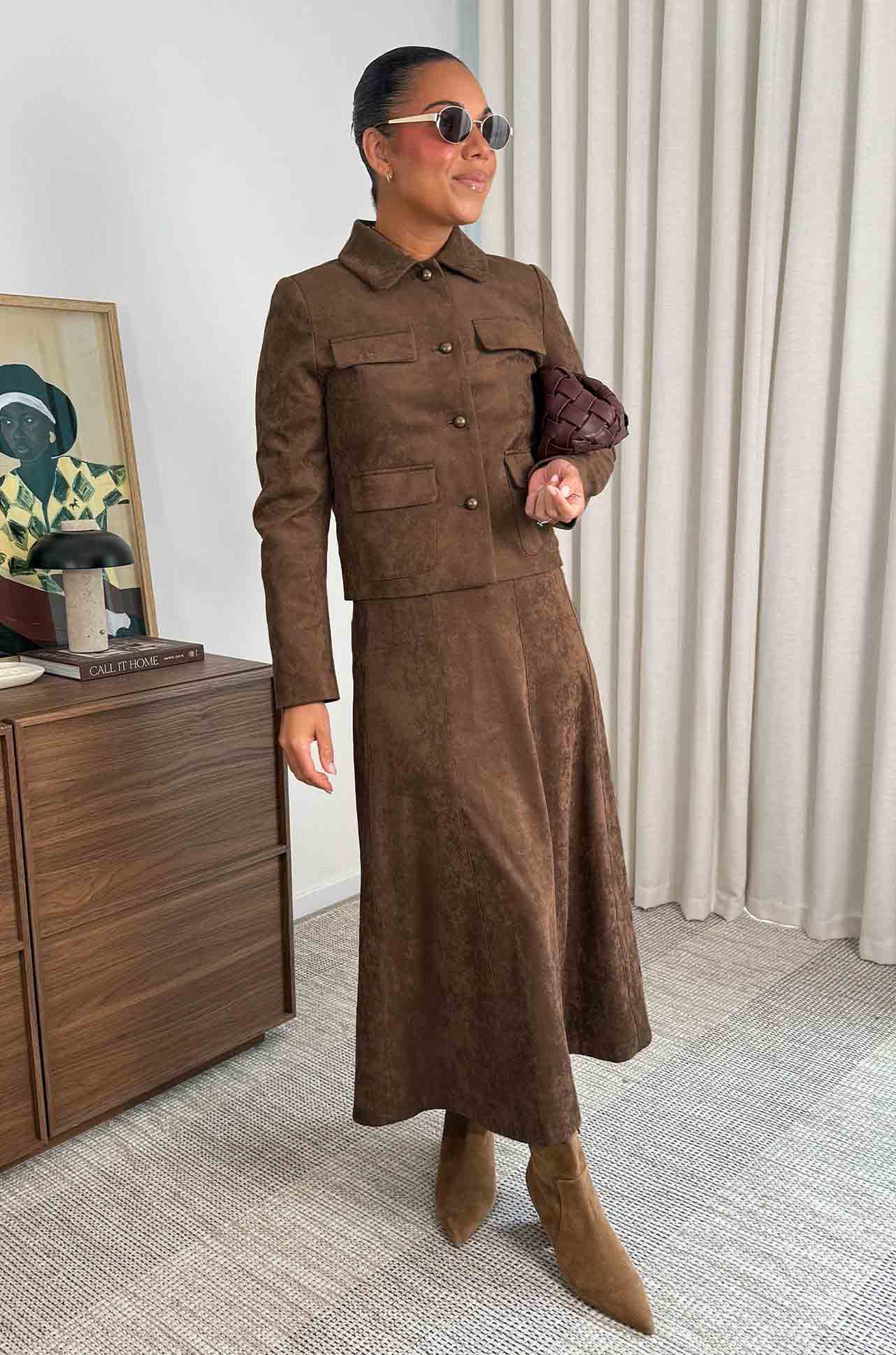 Zoe Kratzmann - abound jacket in mocha