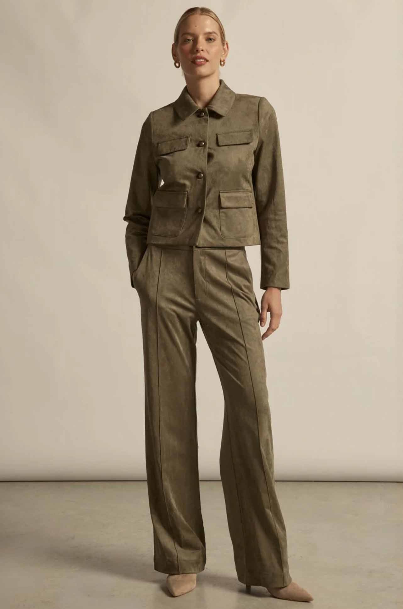 Zoe Kratzmann - chime pant in olive