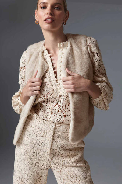 Zoe Kratzmann - affirm vest in ecru