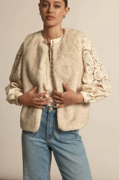 Zoe Kratzmann - affirm vest in ecru