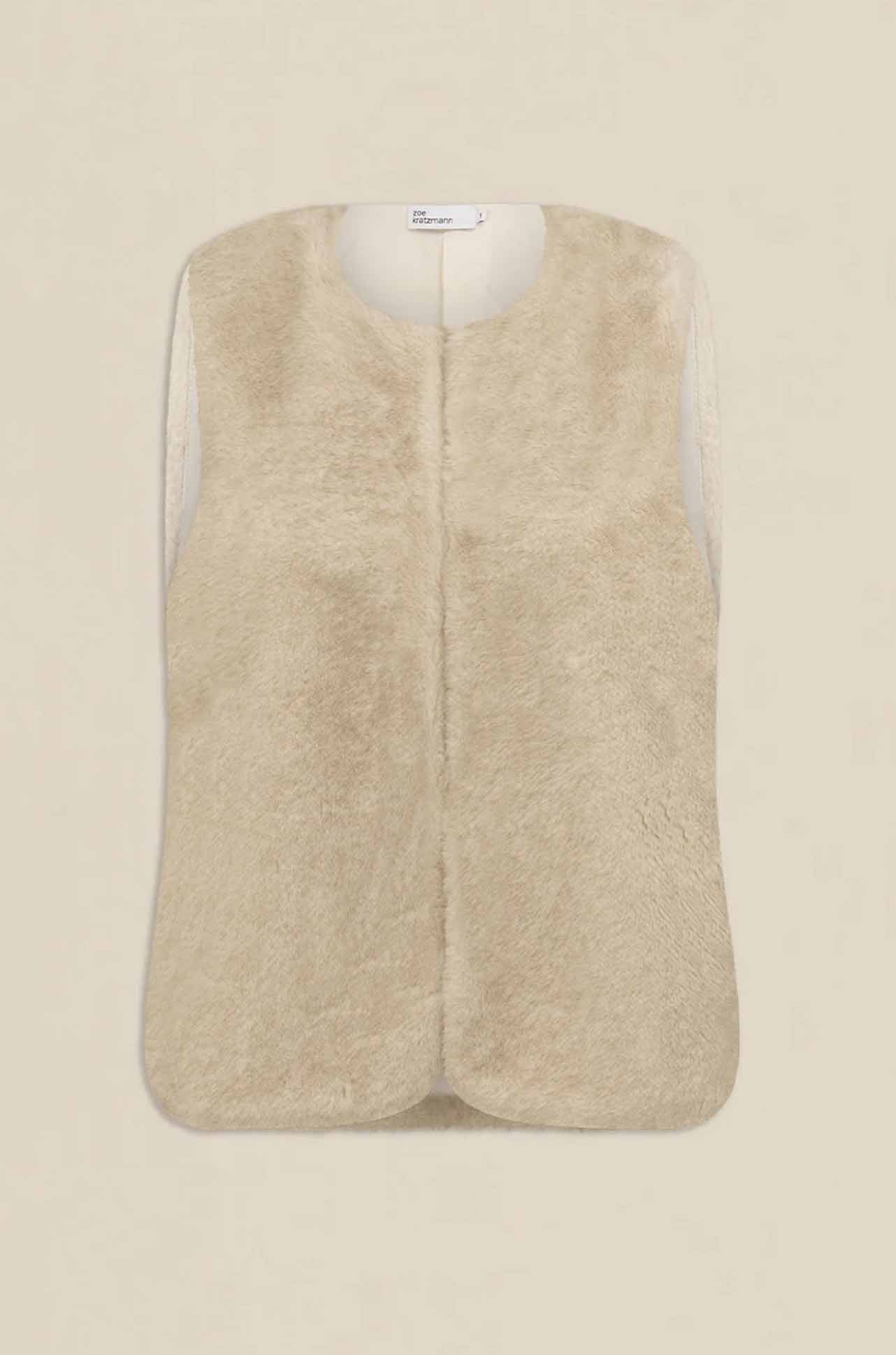 Zoe Kratzmann - affirm vest in ecru