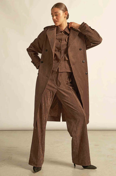 Zoe Kratzmann - alpine coat in mocha