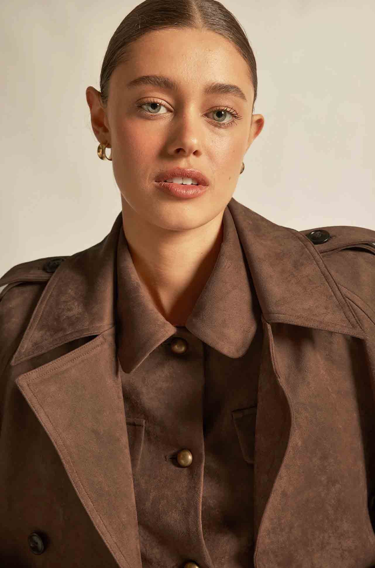 Zoe Kratzmann - alpine coat in mocha