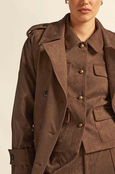 Zoe Kratzmann - alpine coat in mocha
