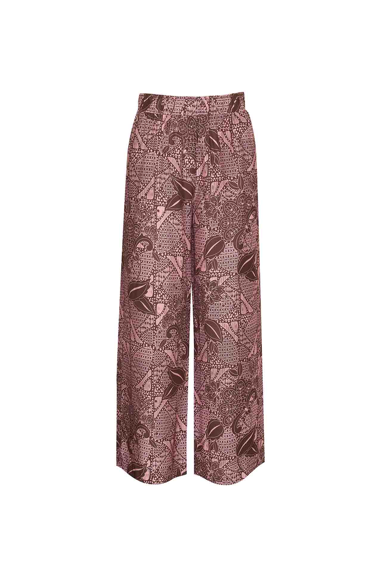 zoe kratzmann - breeze pant in cacao batik