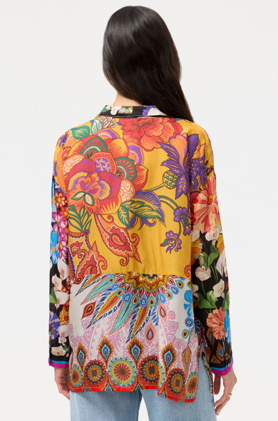 Johnny Was - The Audrey Shirt in Magnolia Patchwork