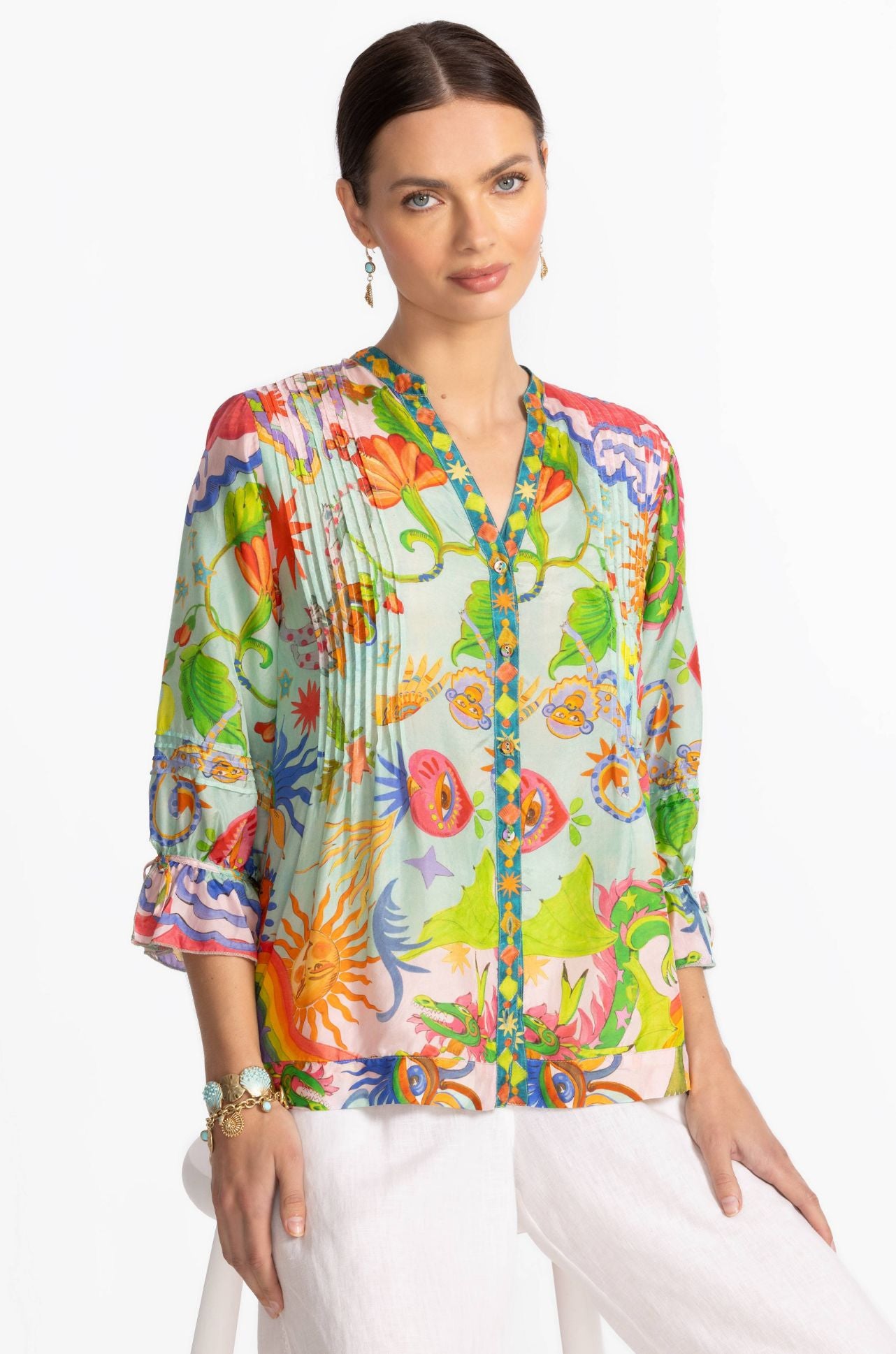Johnny Was - Vacanza Blouse