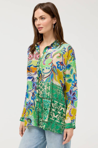 Johnny Was - The Audrey Tunic in Ameria Patchwork