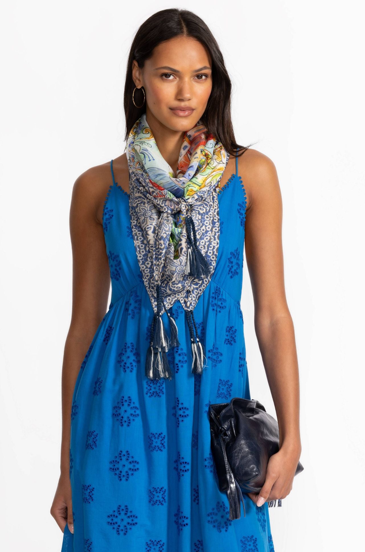 Johnny Was - Silk Scarf in Christy
