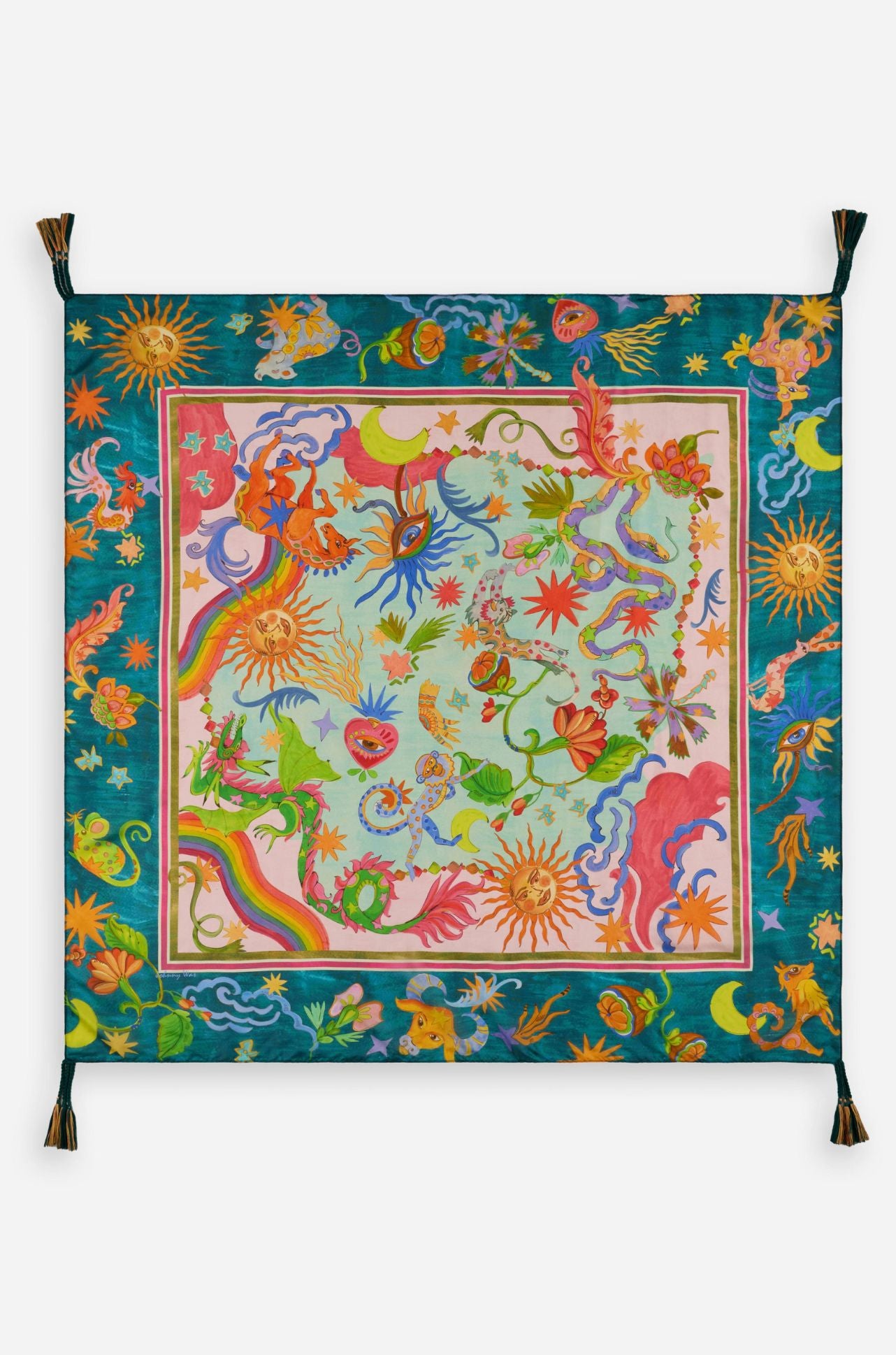 Johnny Was - Silk Scarf in Kayla