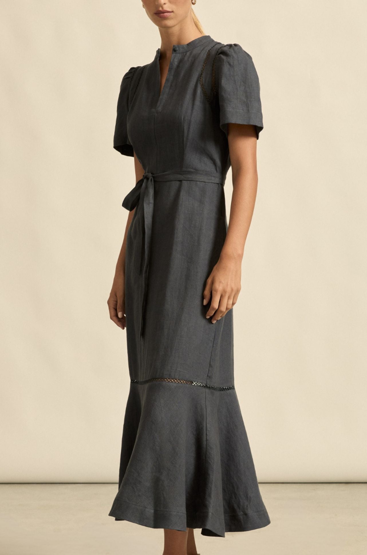 zoe kratzmann - cable dress in midnight