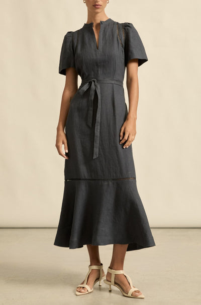 zoe kratzmann - cable dress in midnight